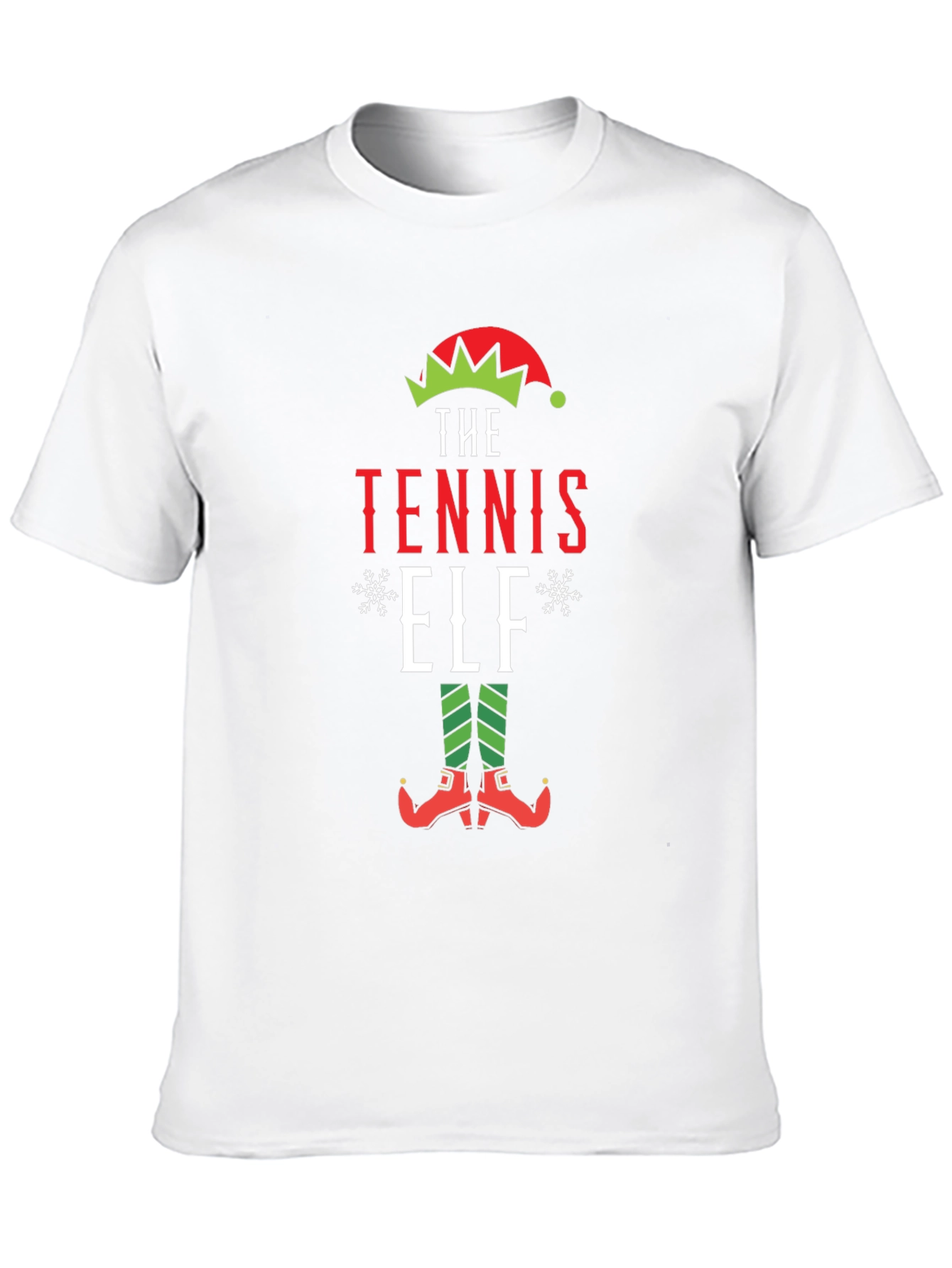 Tennis Elf Holiday T-Shirt