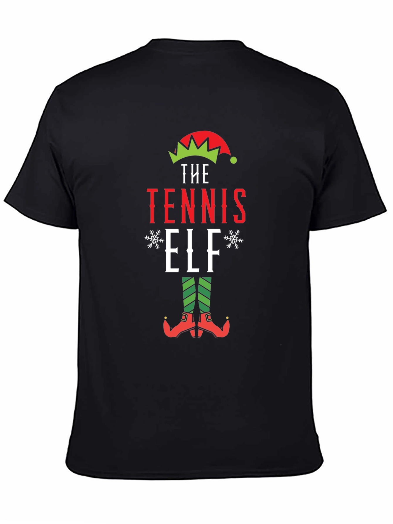 Tennis Elf Holiday T-Shirt