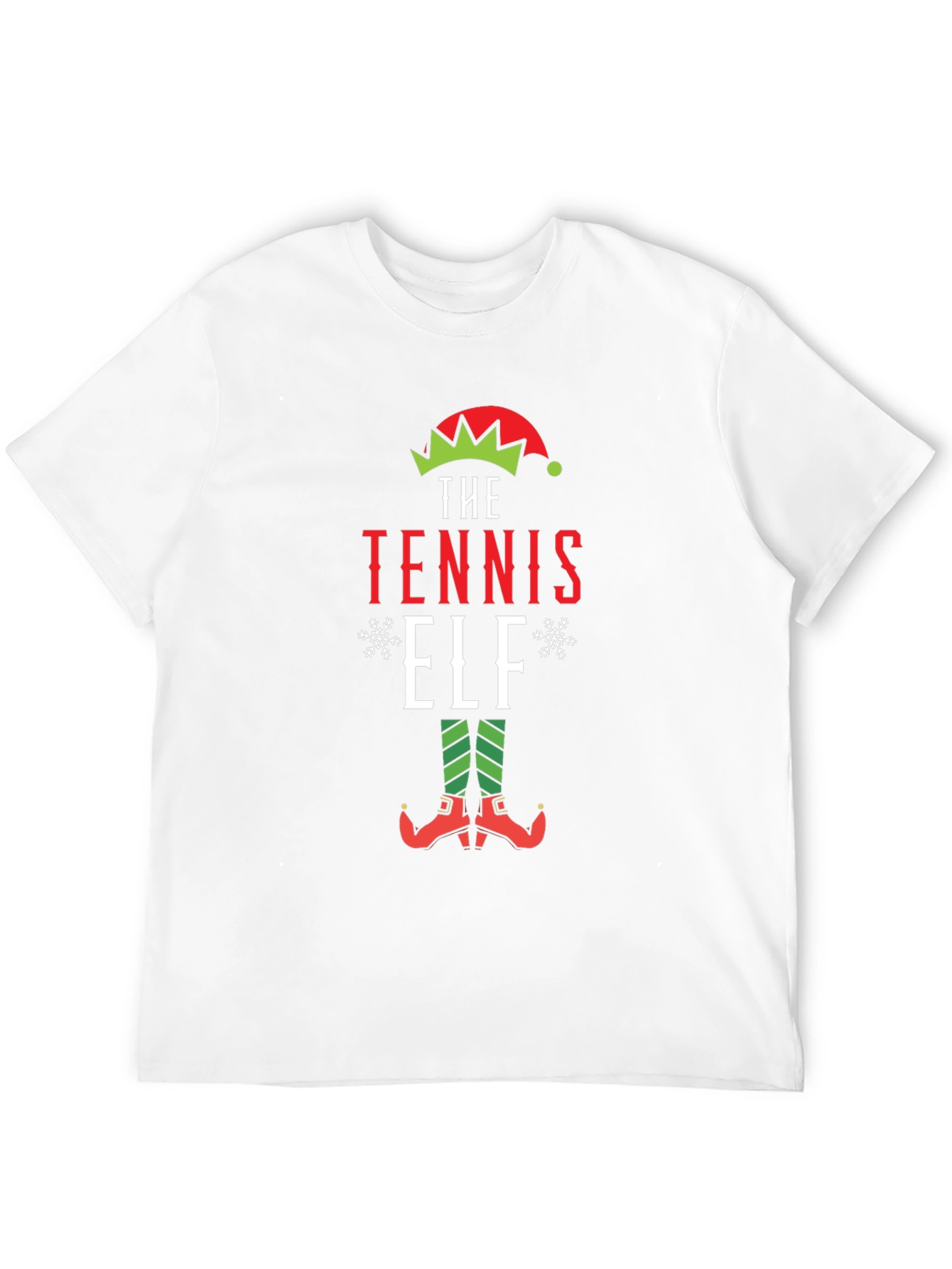 Tennis Elf Holiday T-Shirt
