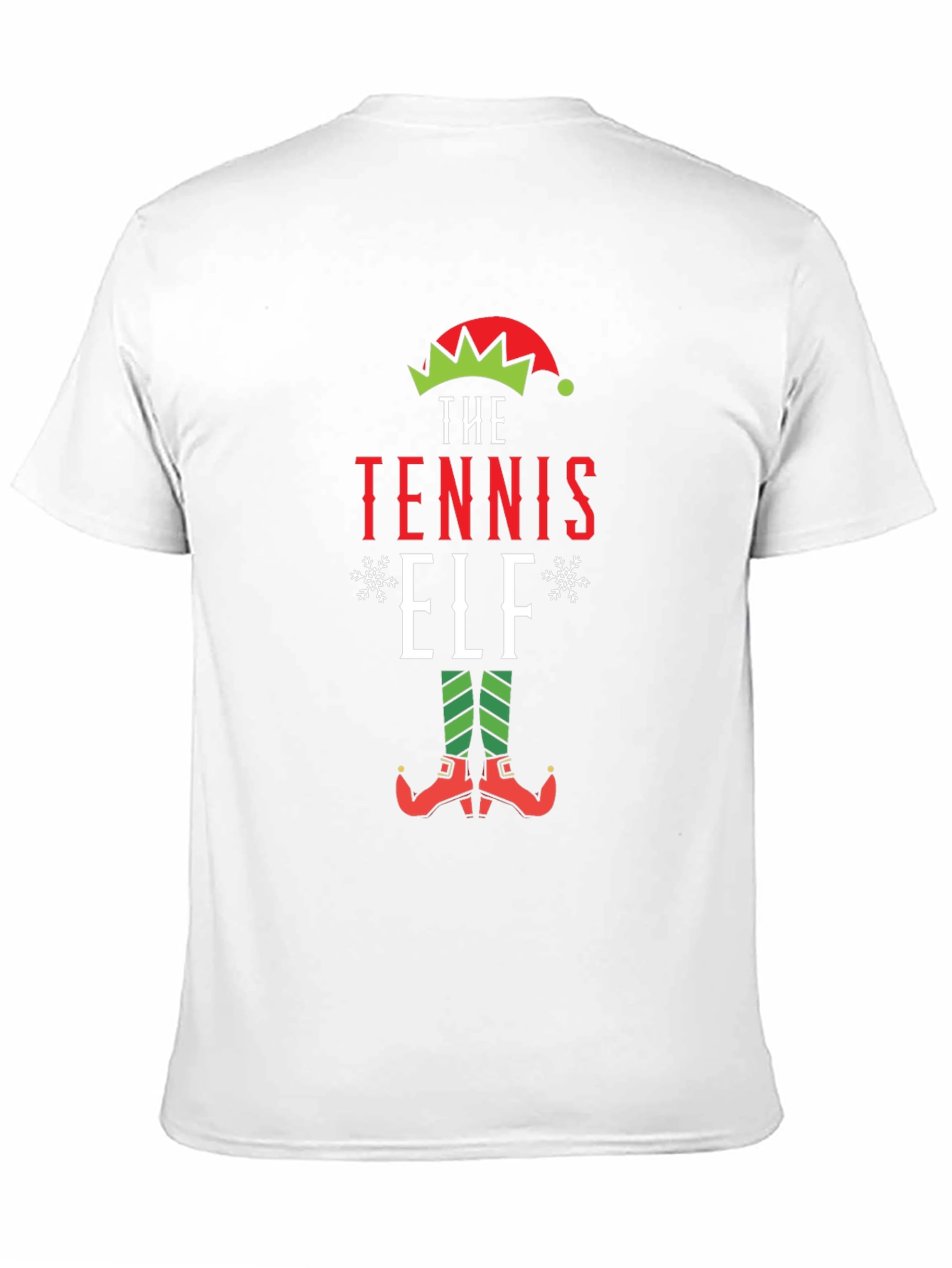 Tennis Elf Holiday T-Shirt