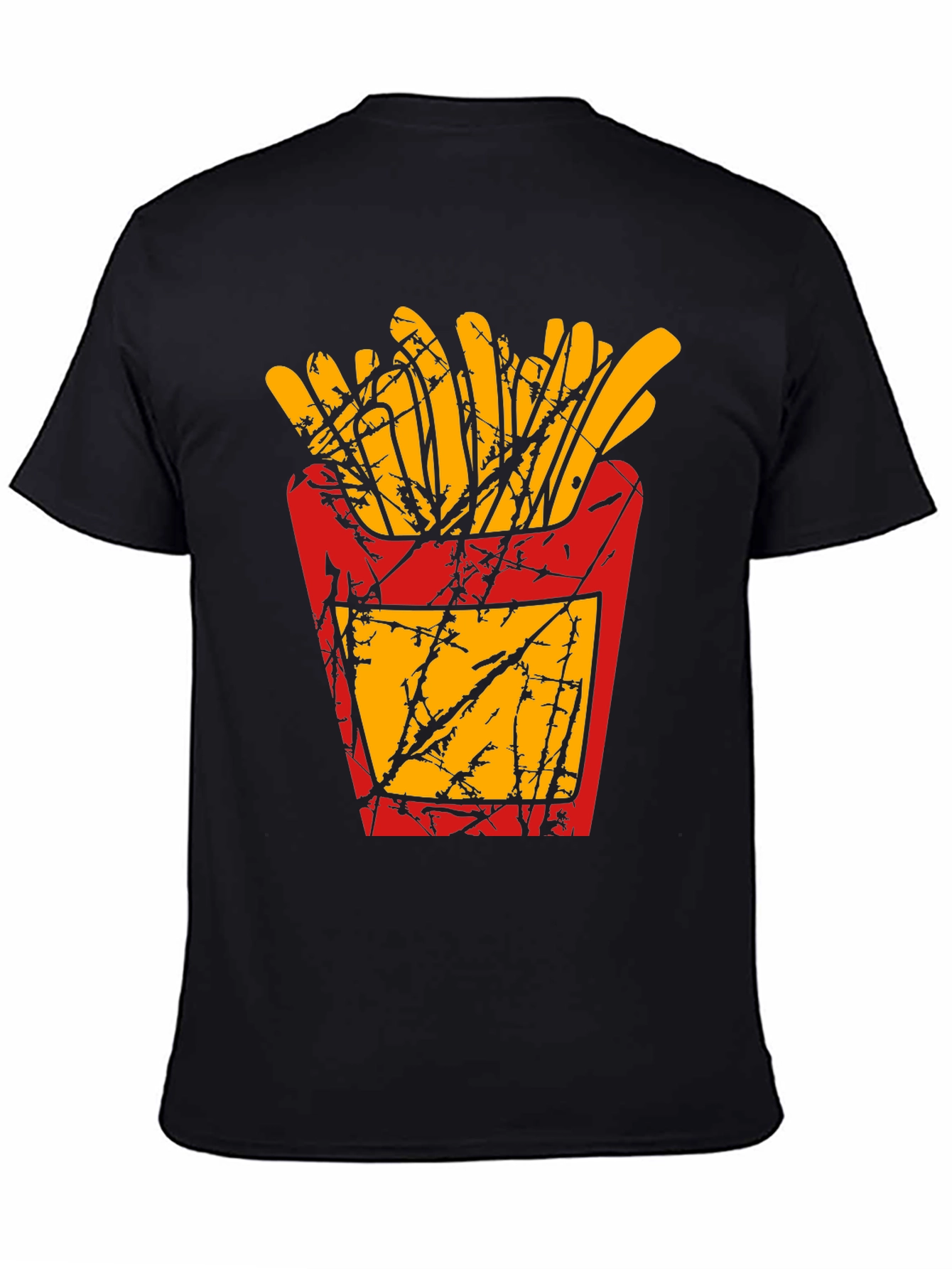 French Fries Graphic T-Shirt - Casual Comfort