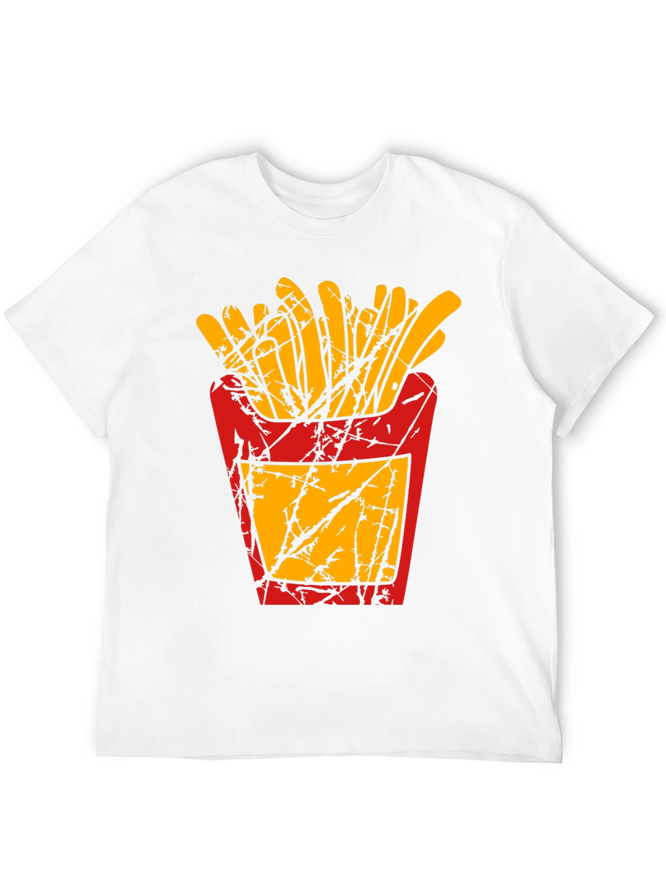 French Fries Graphic T-Shirt - Casual Comfort