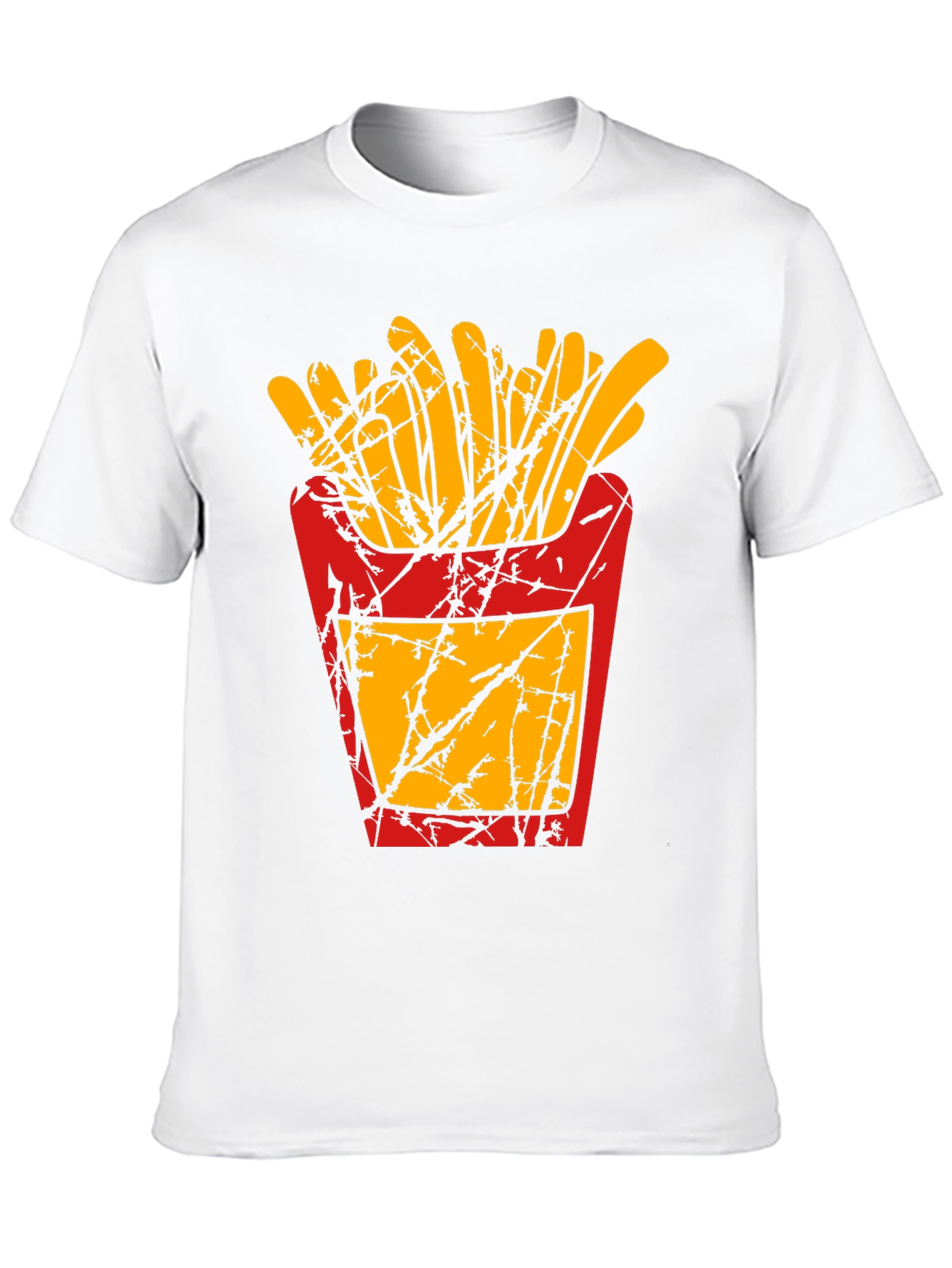 French Fries Graphic T-Shirt - Casual Comfort