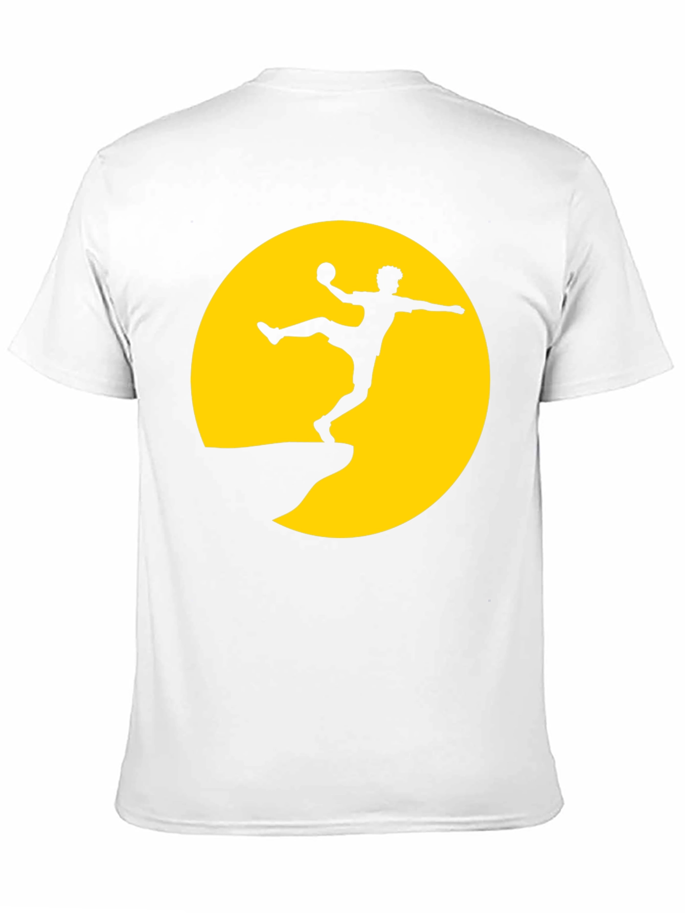 Silhouette Soccer Player Graphic Tee