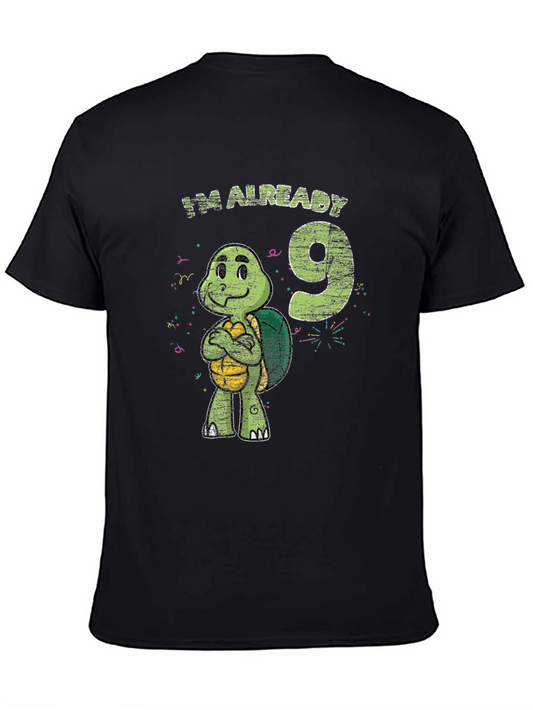 Im Already 9 Turtle Birthday T-Shirt