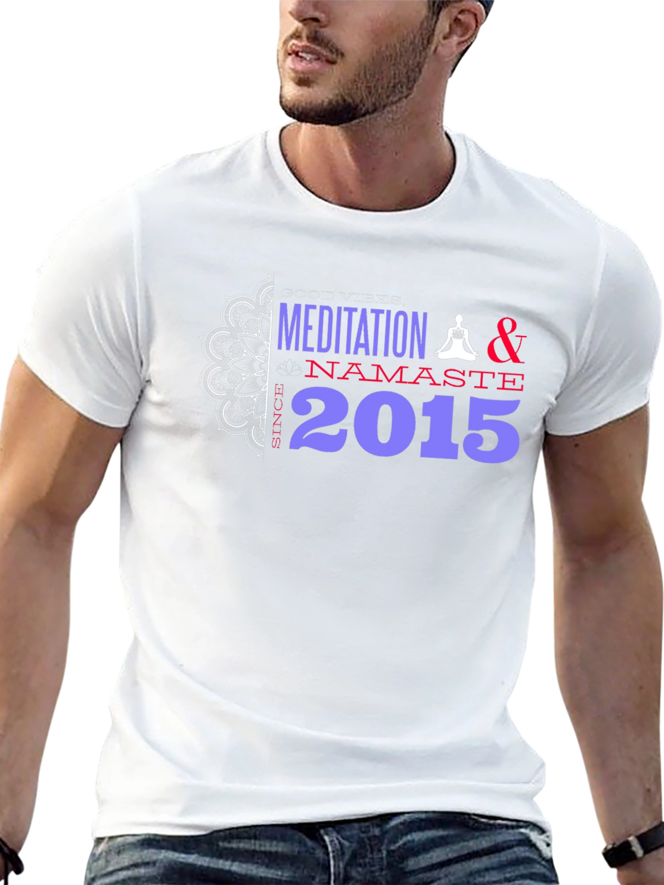 Meditation & Namaste Graphic T-Shirt