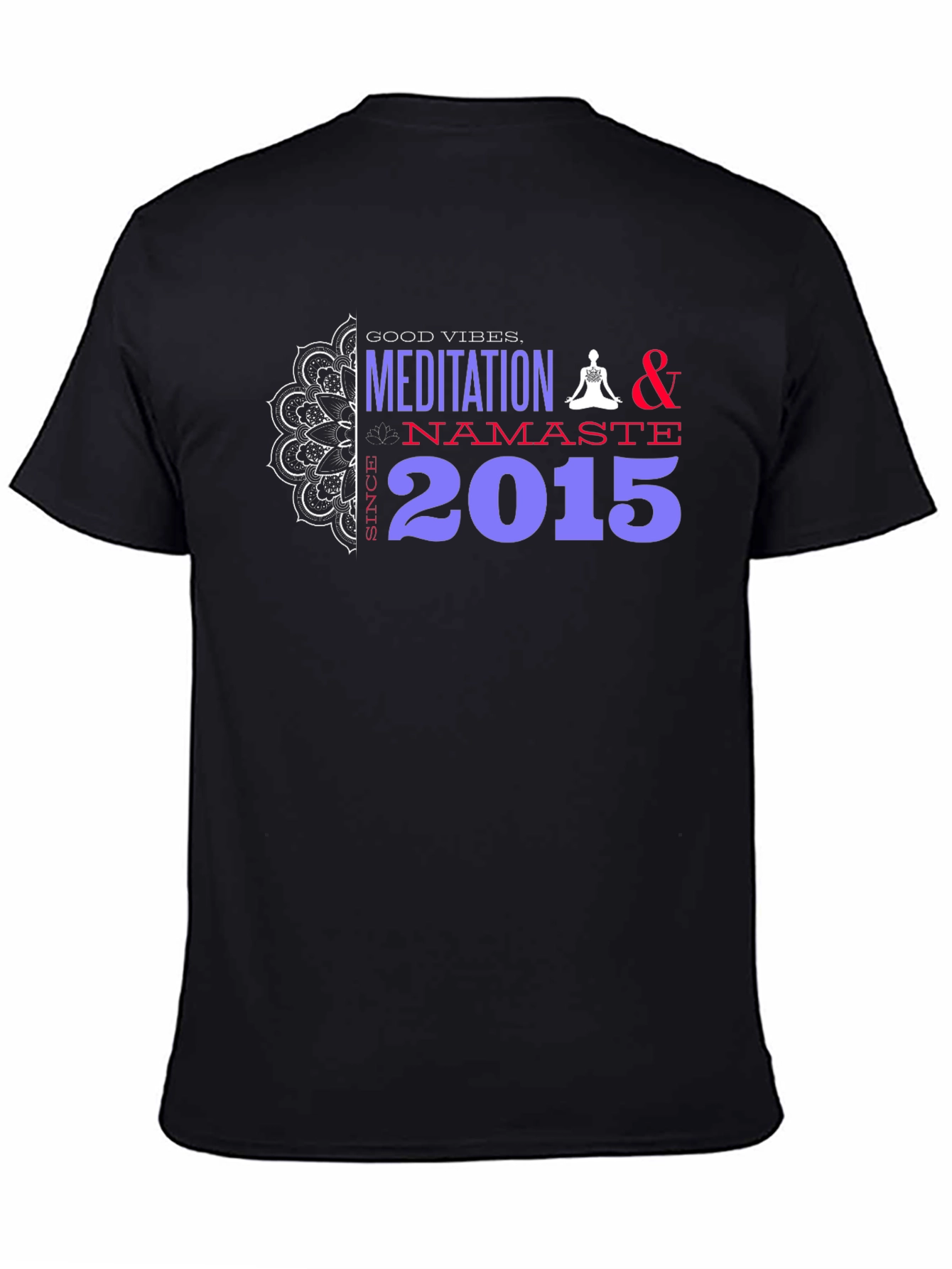 Meditation & Namaste Graphic T-Shirt