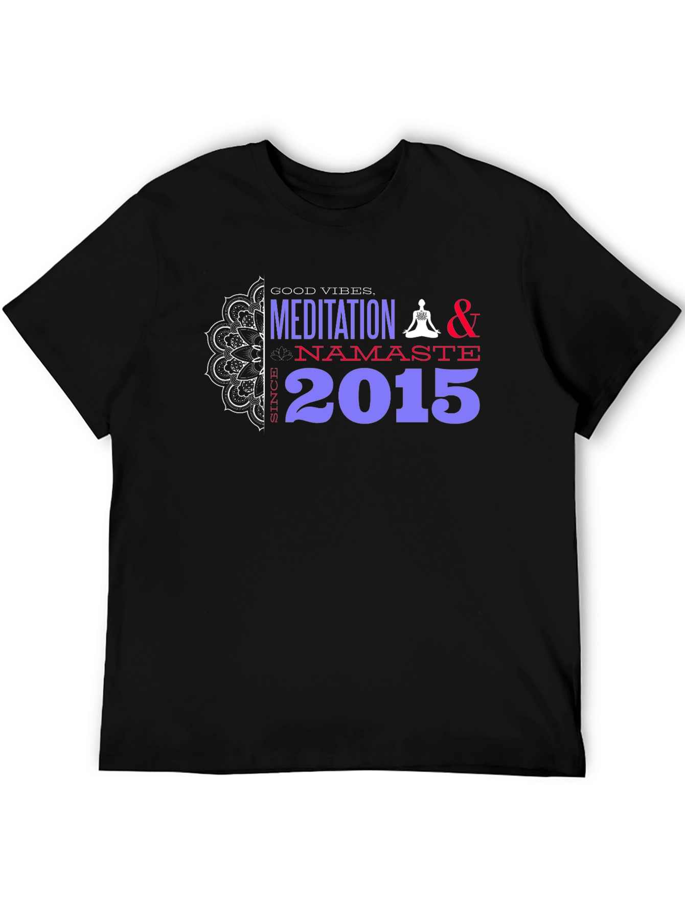 Meditation & Namaste Graphic T-Shirt