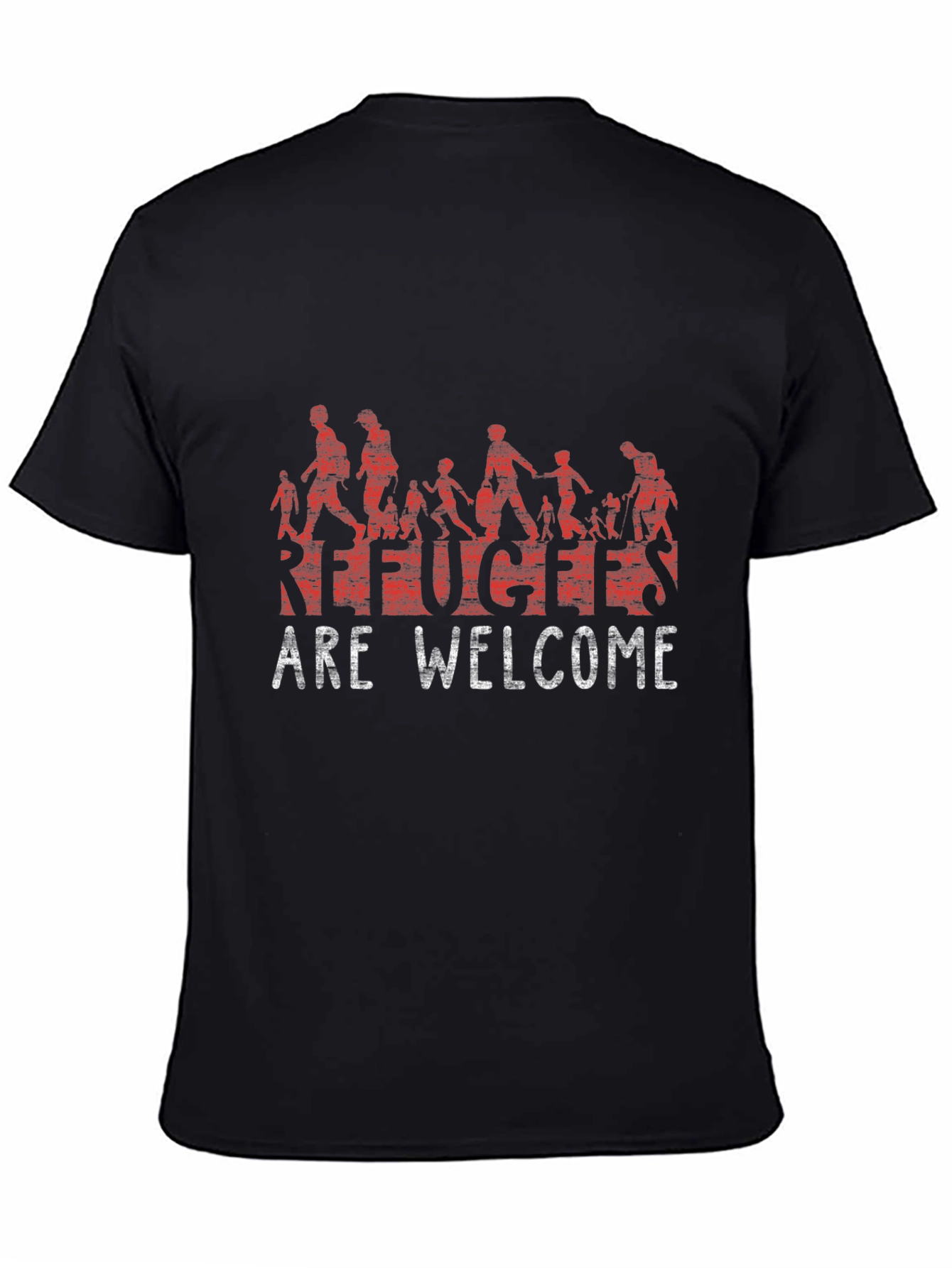 Refugees Are Welcome Graphic T-Shirt