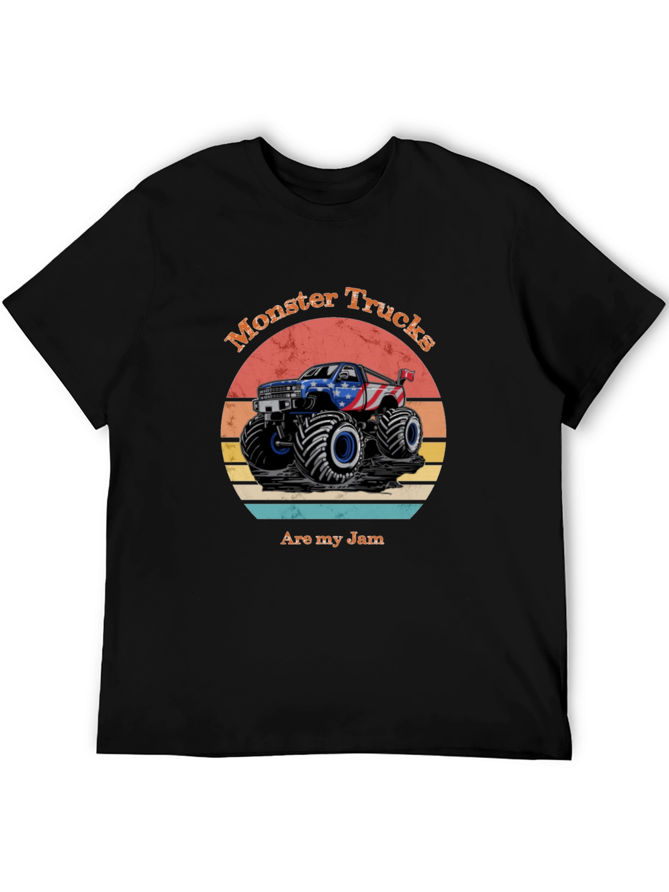 Monster Trucks Are My Jam Graphic Tee
