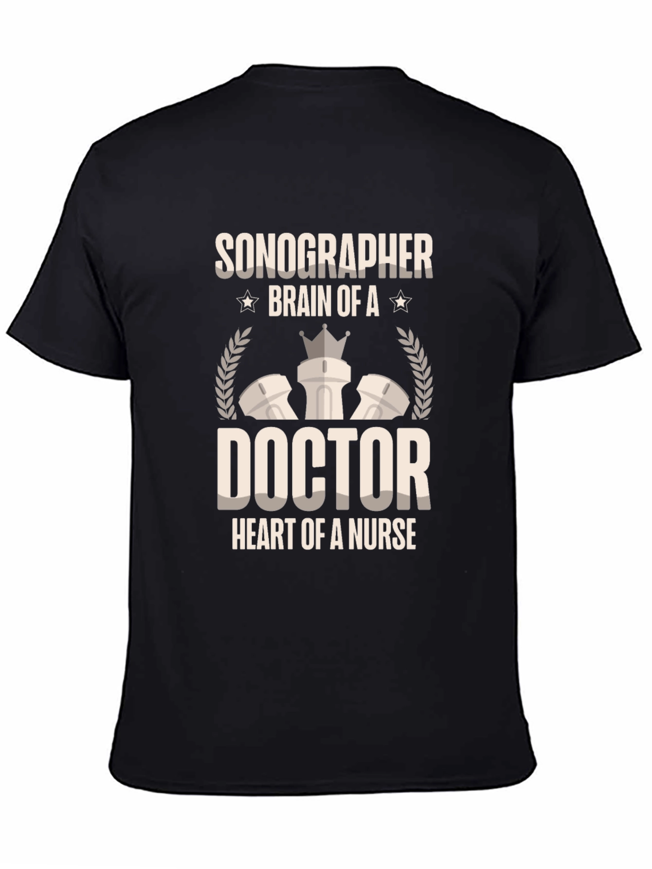 Sonographer Brain Doctor Nurse Graphic Tee