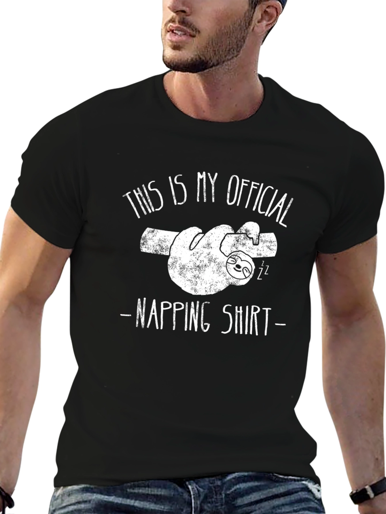Napping Sloth T-Shirt: Official Sleep Shirt