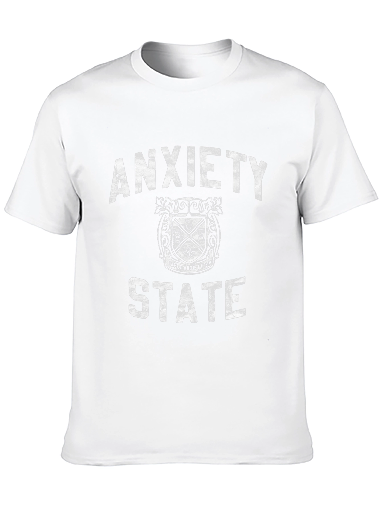 Anxiety State T-Shirt - Black Graphic Tee