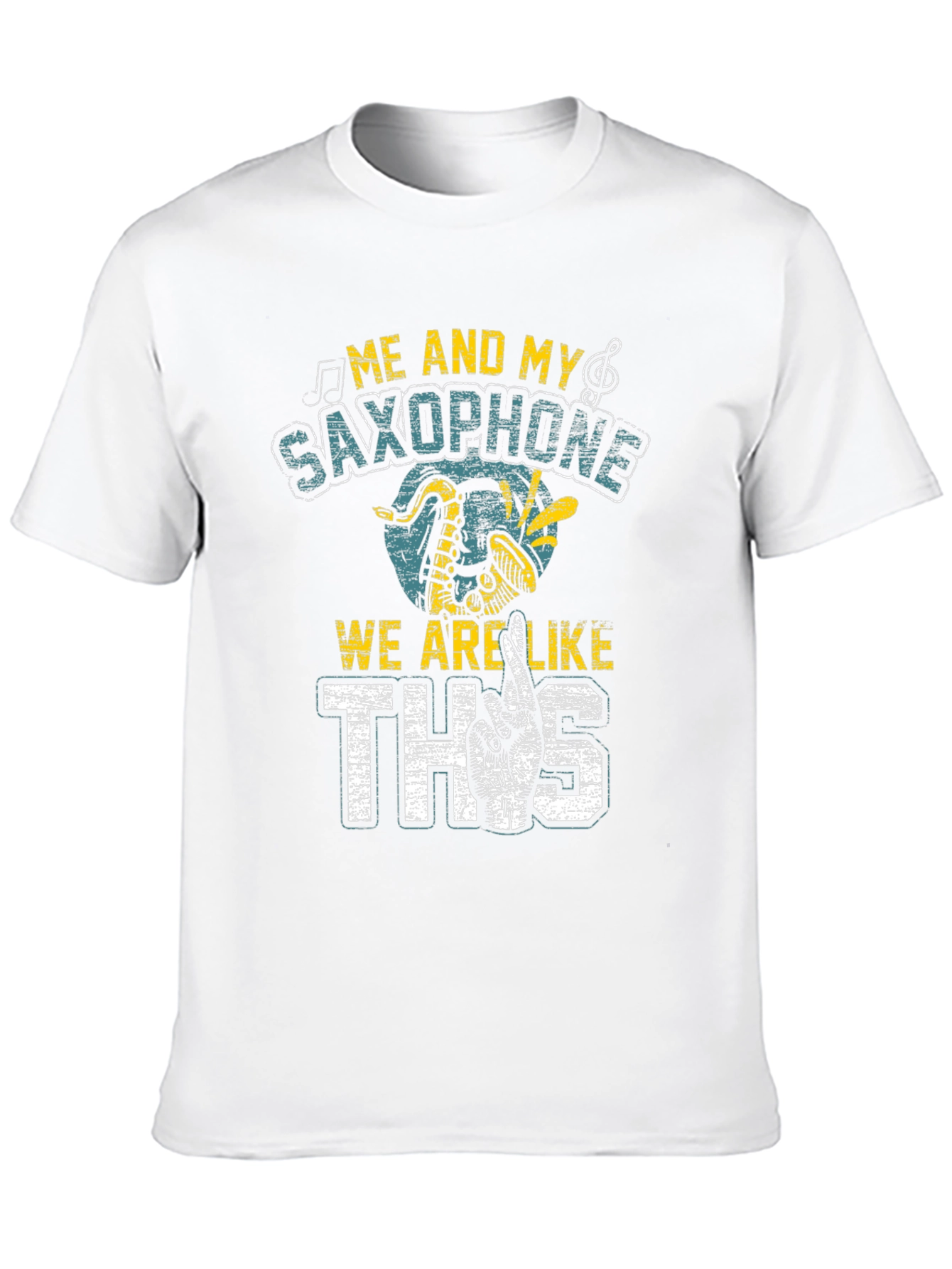 Saxophone Music Lover Graphic T-Shirt