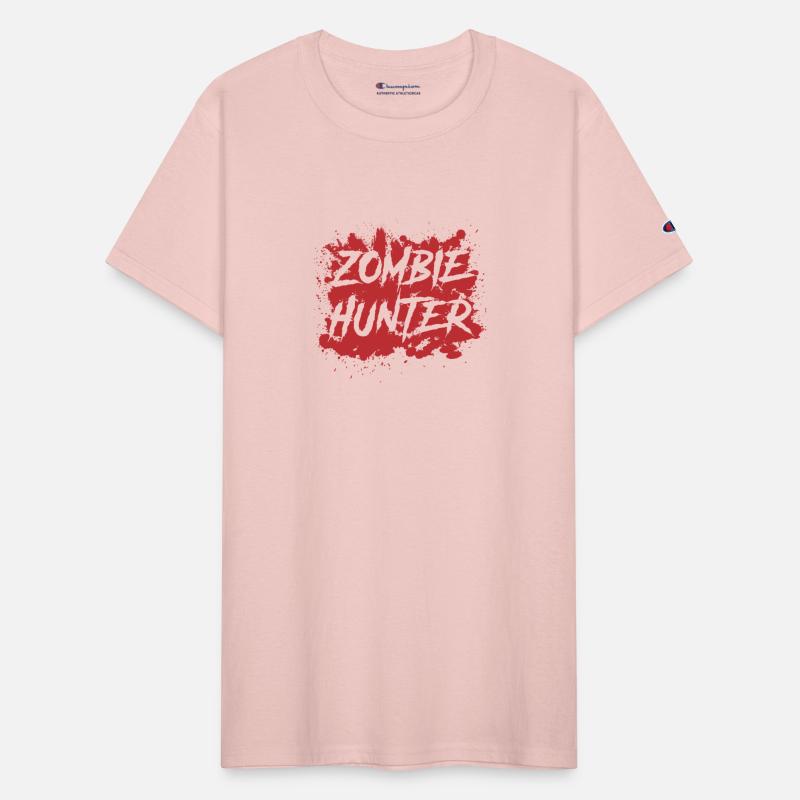 Zombie Hunter Creepy Scary Blood Splatter Zombies