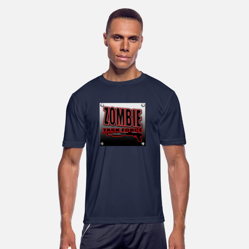 Zombie Task Force Worn Metal Sign Undead shooter