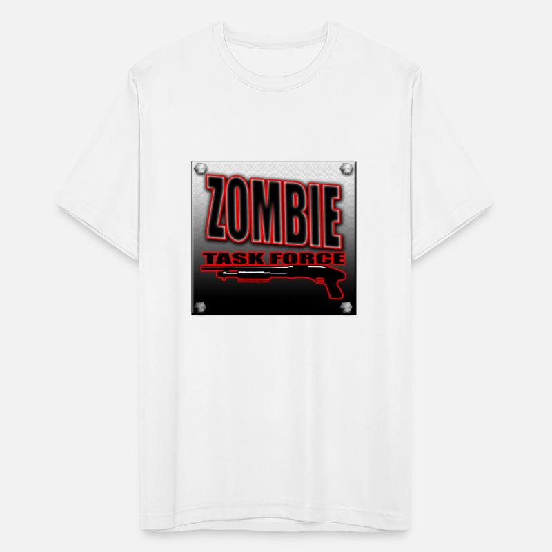 Zombie Task Force Worn Metal Sign Undead shooter