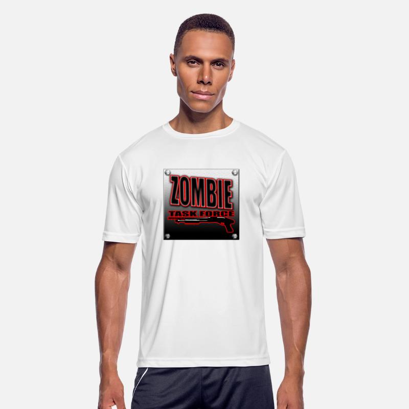 Zombie Task Force Worn Metal Sign Undead shooter