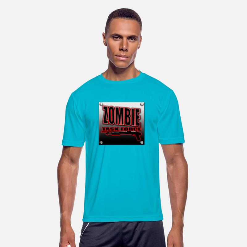 Zombie Task Force Worn Metal Sign Undead shooter