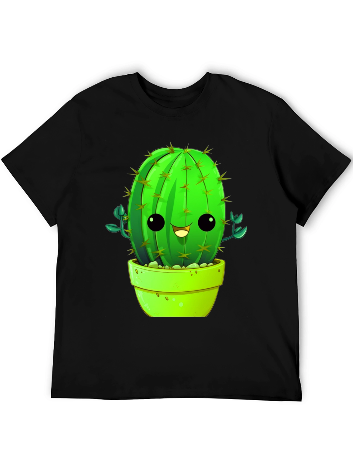 Cute Cartoon Cactus T-Shirt
