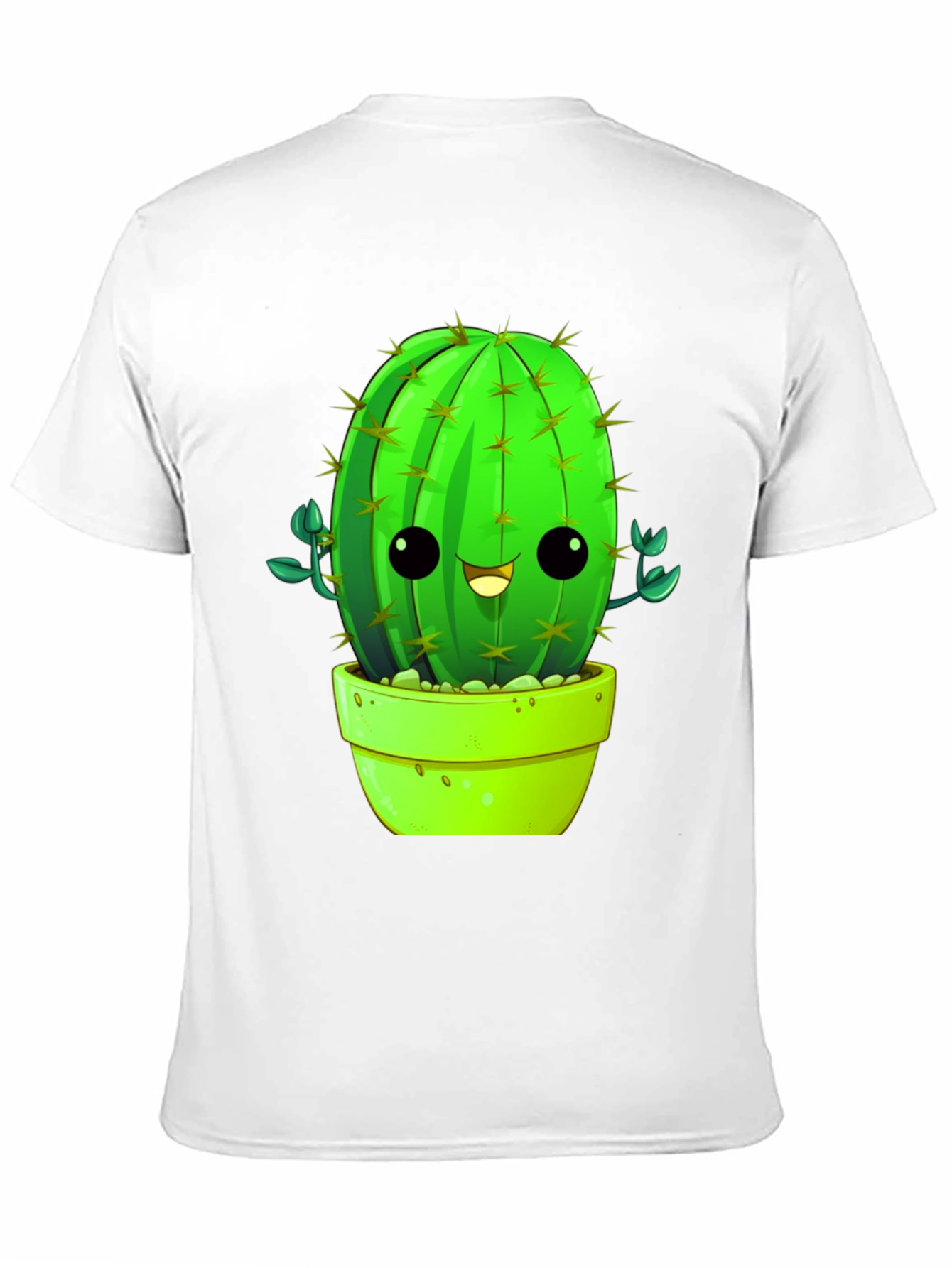 Cute Cartoon Cactus T-Shirt