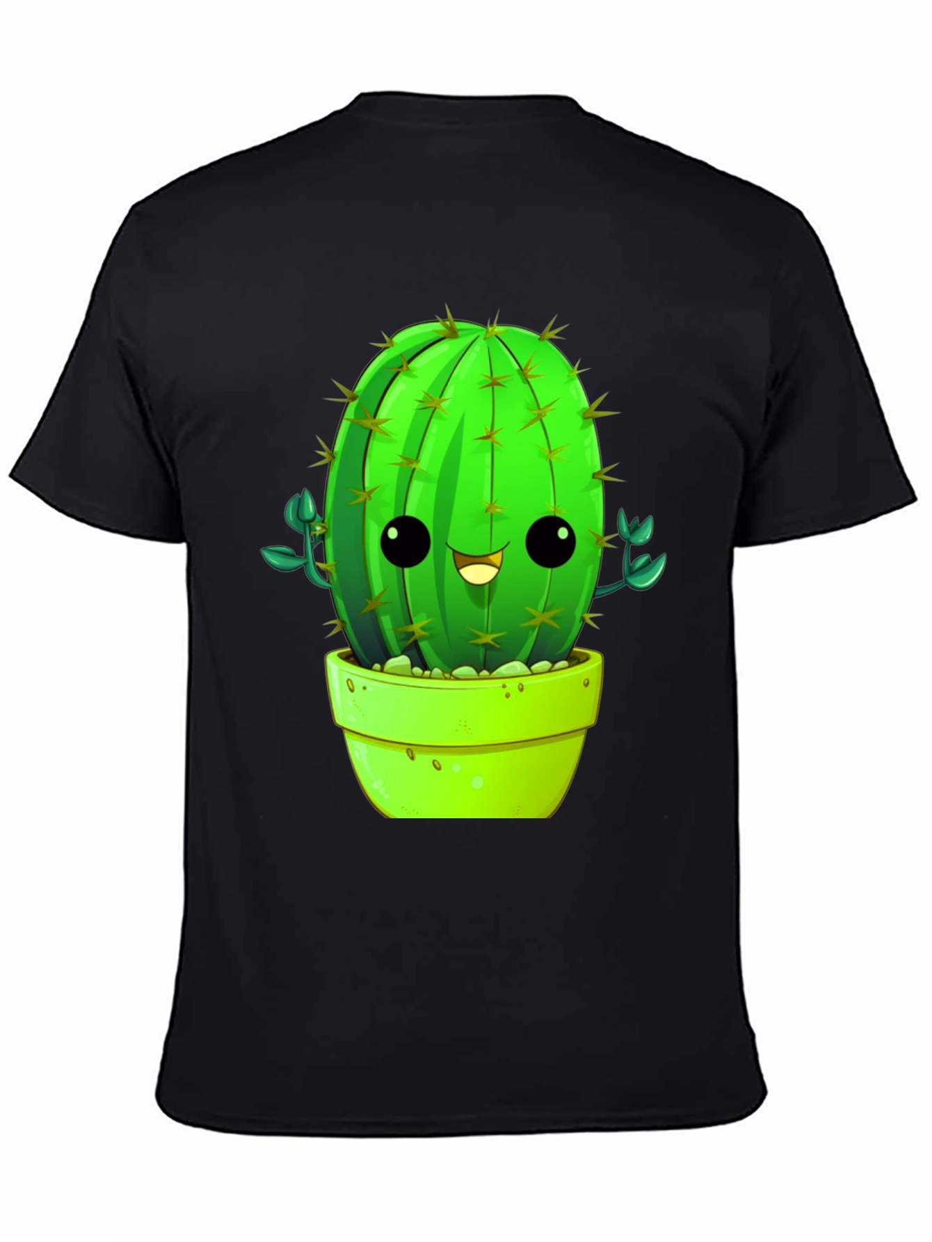 Cute Cartoon Cactus T-Shirt