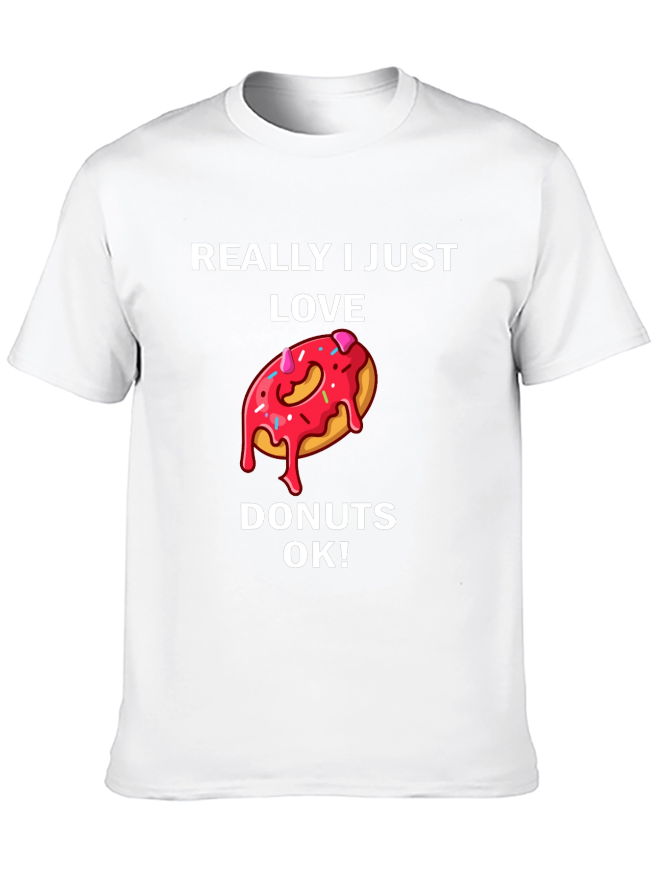 Donut Lover T-Shirt - Foodie Graphic Tee