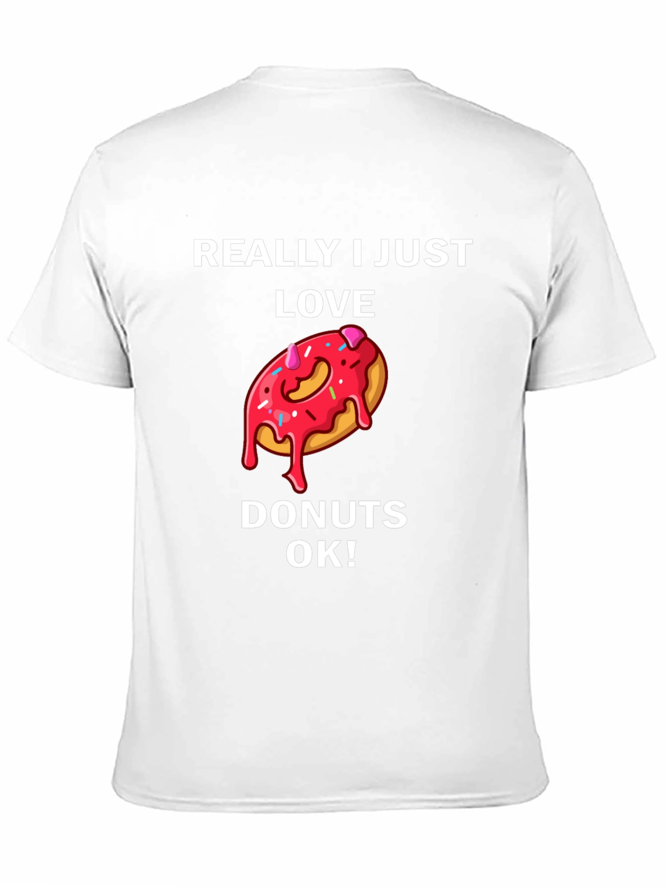 Donut Lover T-Shirt - Foodie Graphic Tee