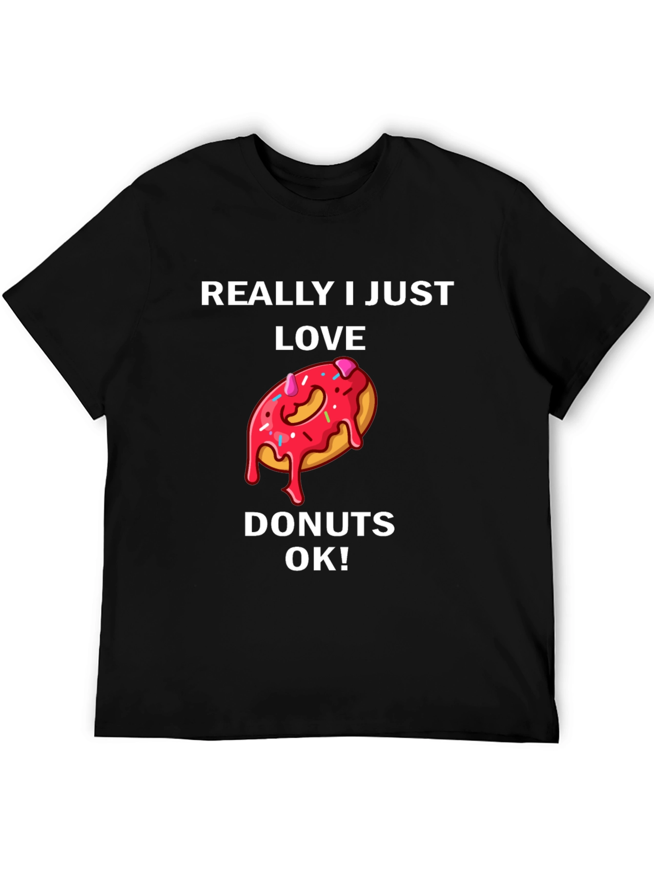 Donut Lover T-Shirt - Foodie Graphic Tee