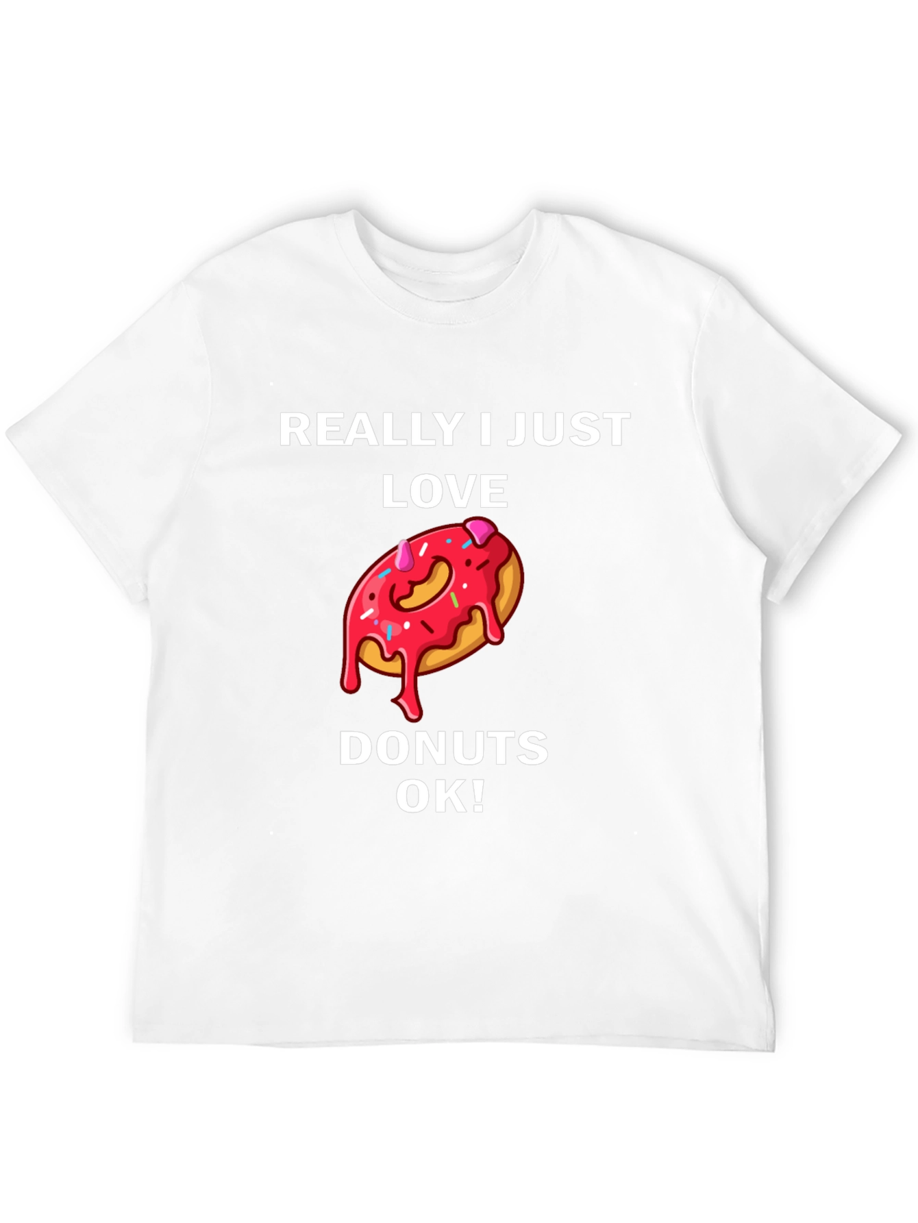 Donut Lover T-Shirt - Foodie Graphic Tee