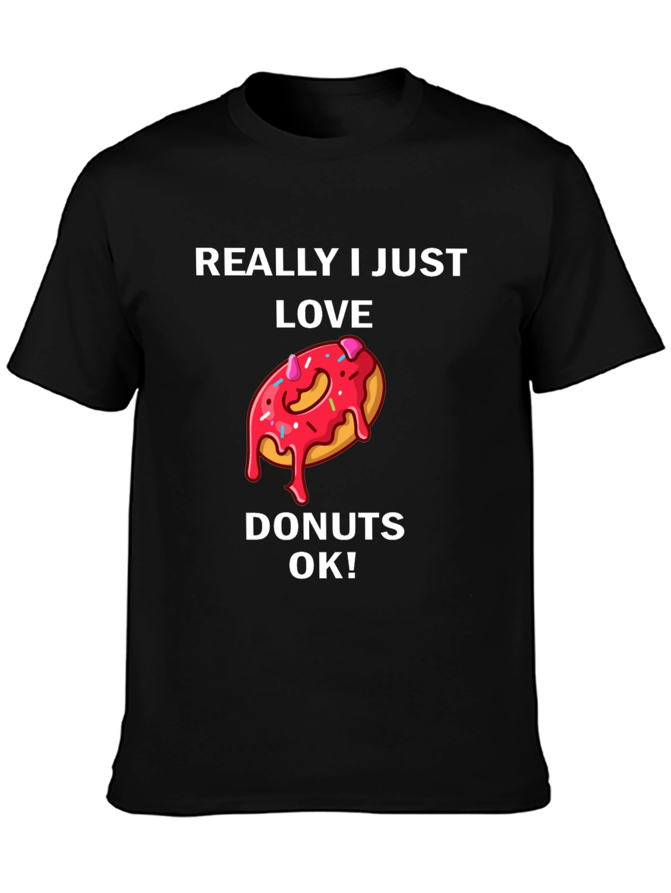Donut Lover T-Shirt - Foodie Graphic Tee