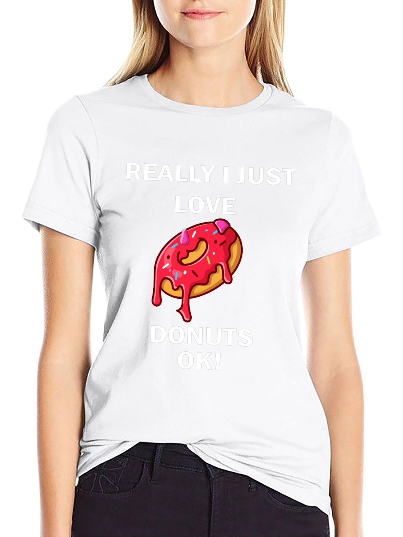 Donut Lover T-Shirt - Foodie Graphic Tee