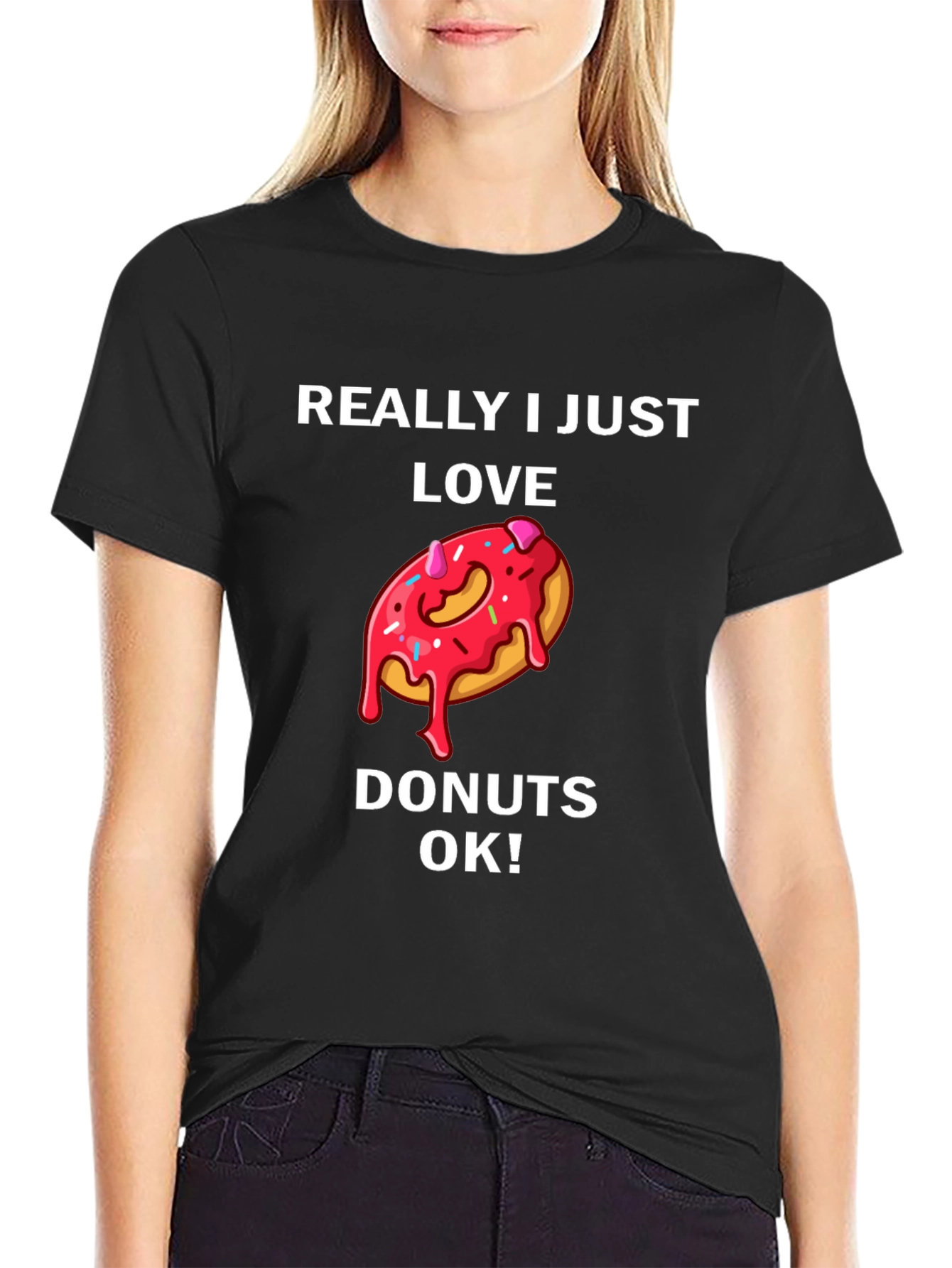 Donut Lover T-Shirt - Foodie Graphic Tee