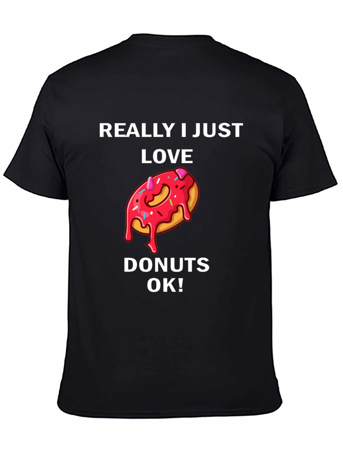 Donut Lover T-Shirt - Foodie Graphic Tee