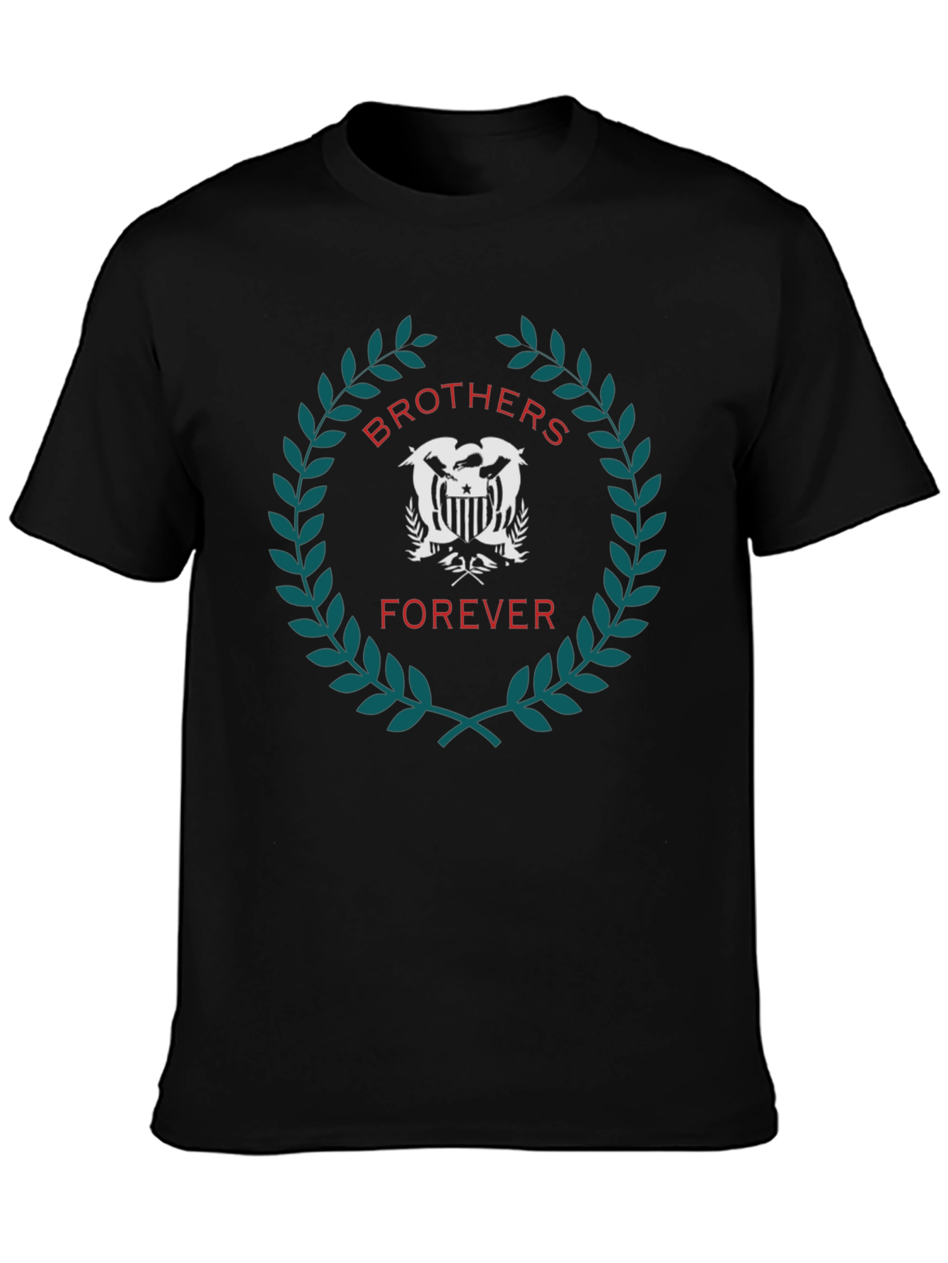 Brothers Forever Graphic Tee - Classic Black T-Shirt