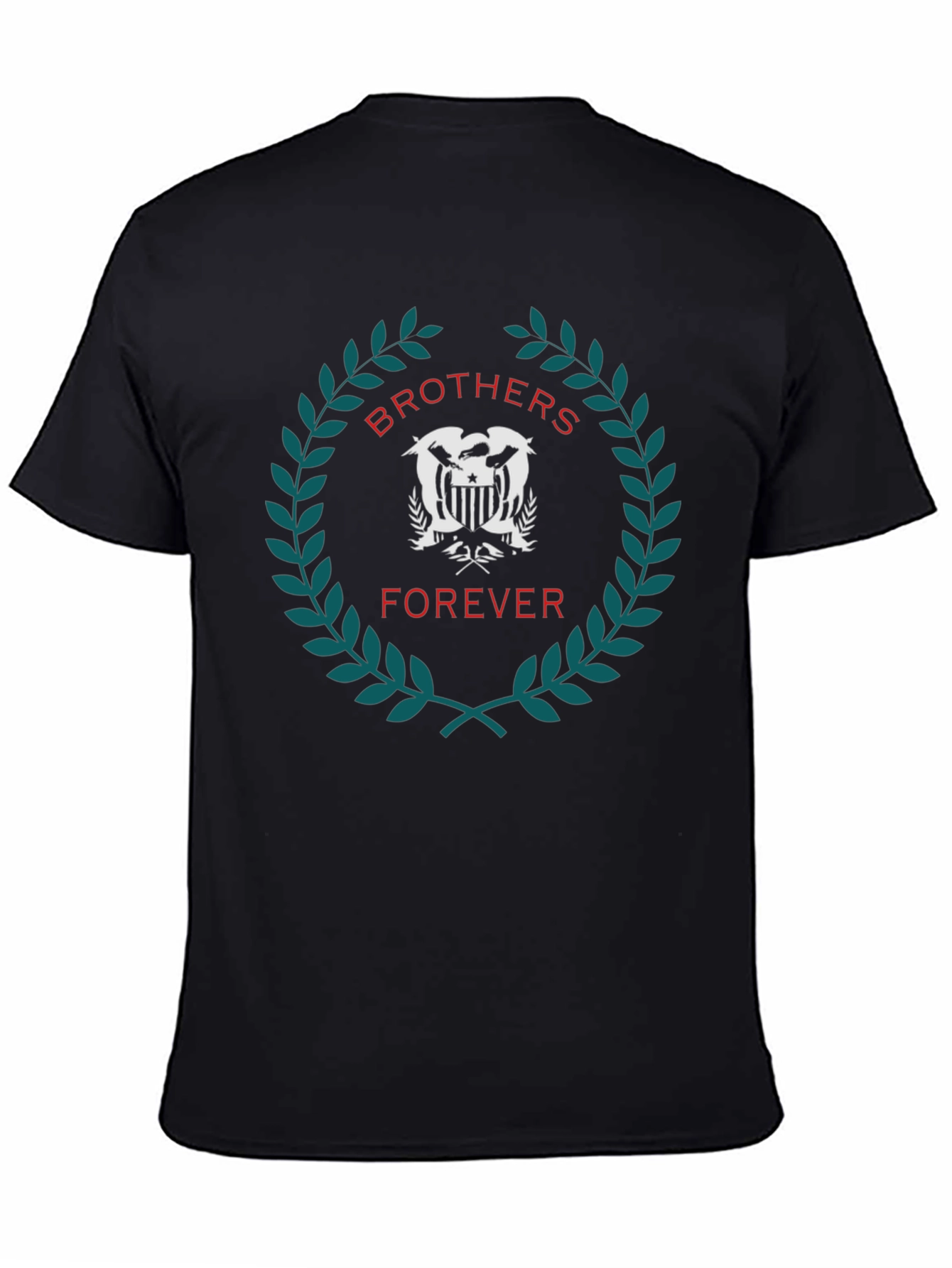 Brothers Forever Graphic Tee - Classic Black T-Shirt