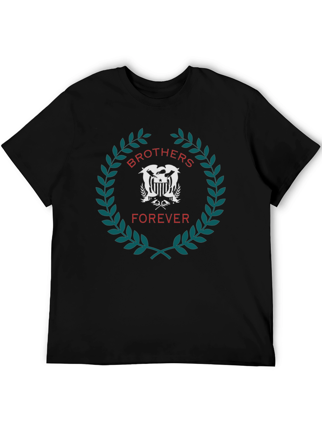 Brothers Forever Graphic Tee - Classic Black T-Shirt