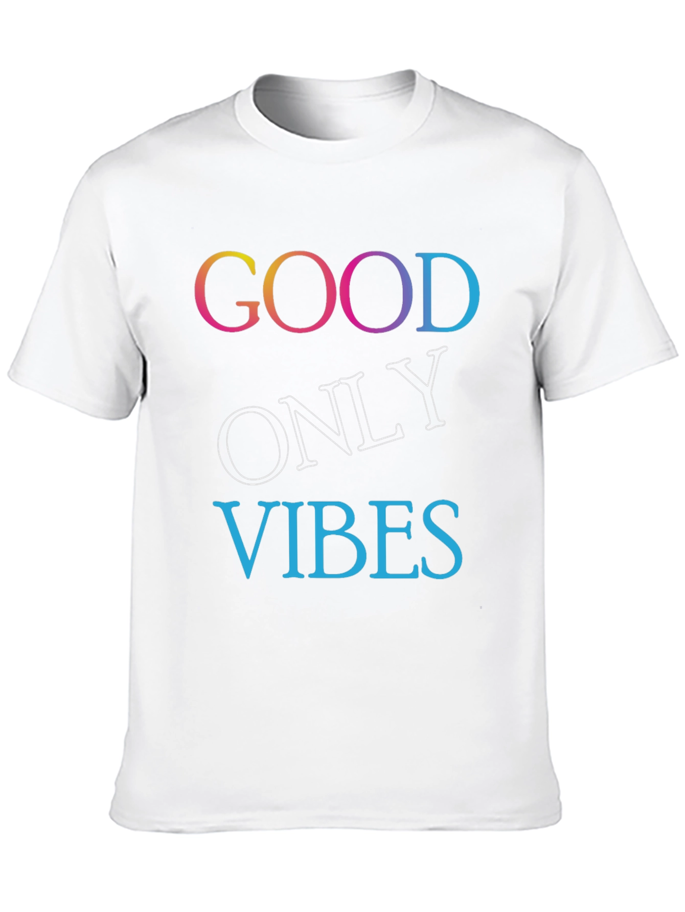 Good Only Vibes Black T-Shirt