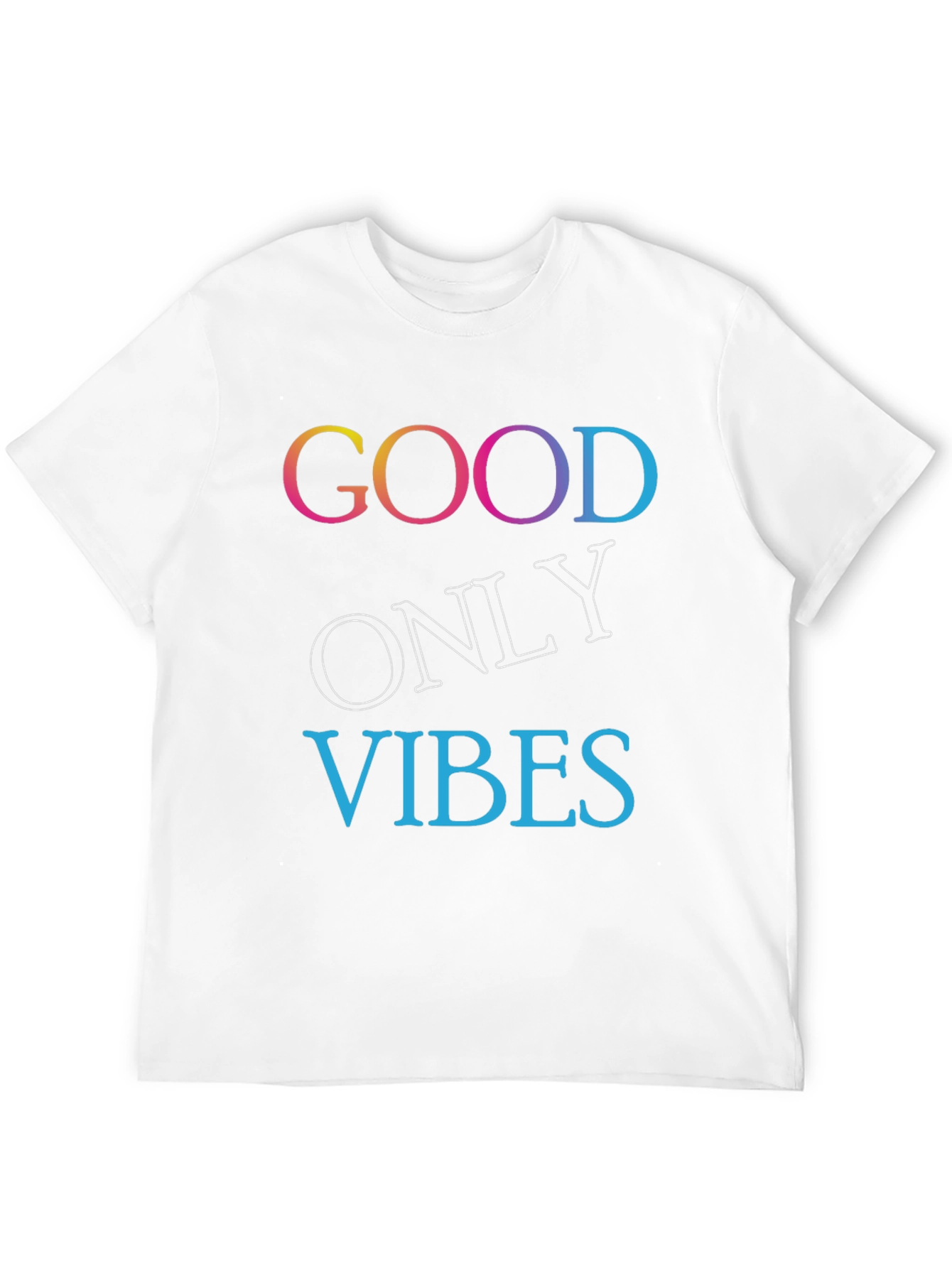 Good Only Vibes Black T-Shirt