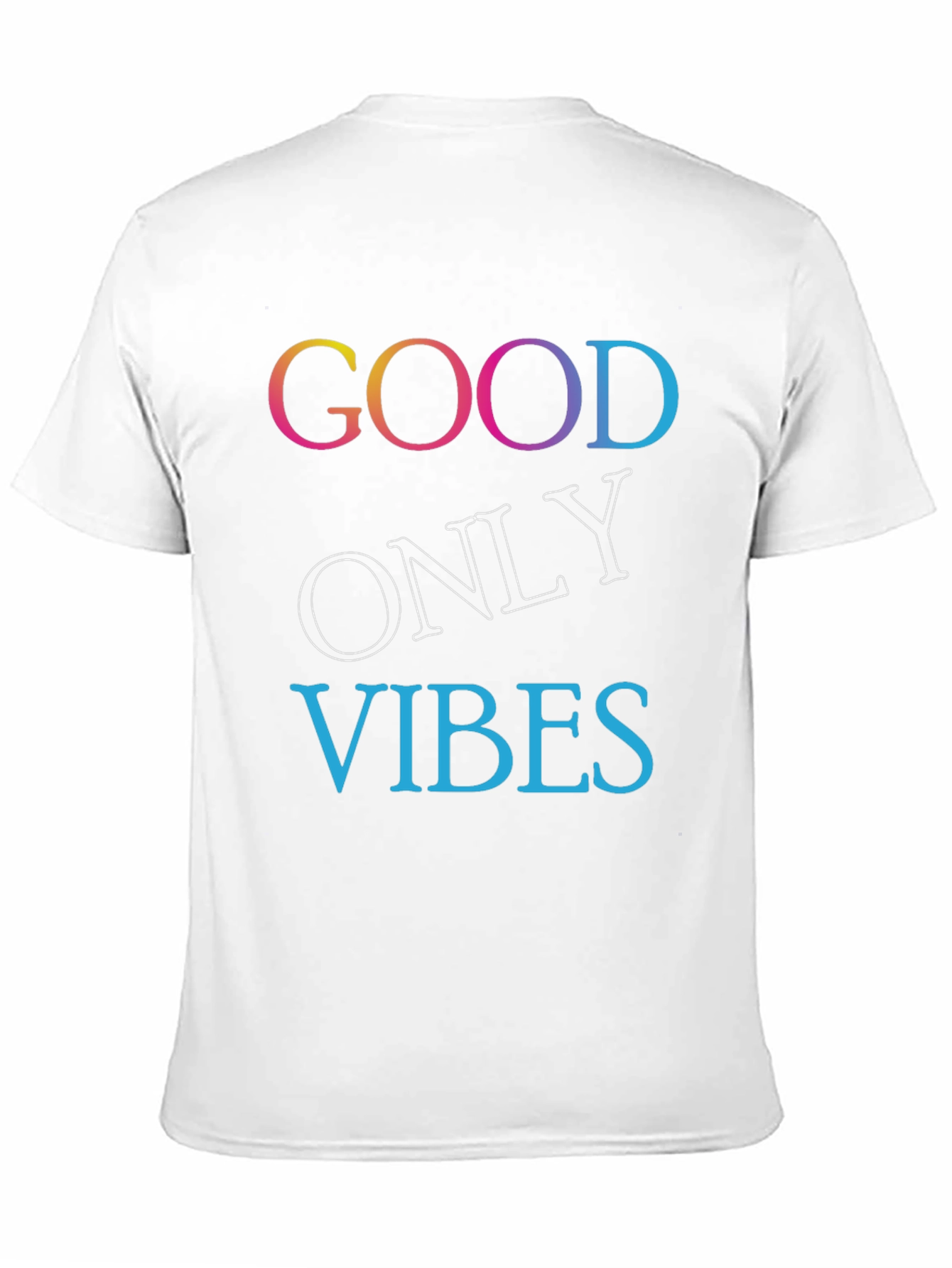 Good Only Vibes Black T-Shirt