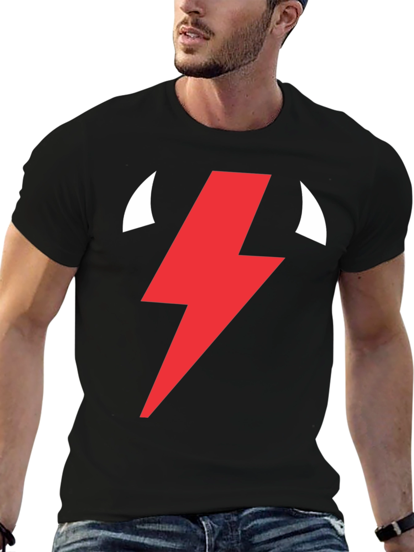 Electric Bolt T-Shirt - Bold Graphic Tee