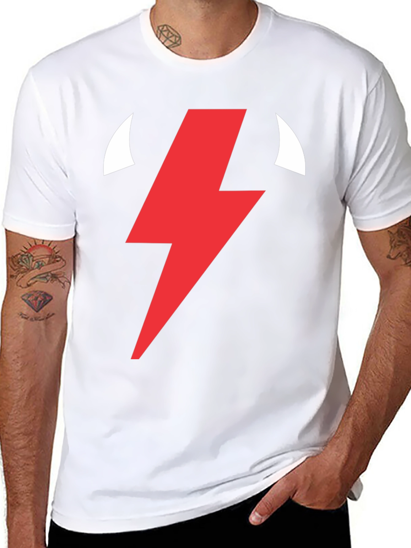 Electric Bolt T-Shirt - Bold Graphic Tee