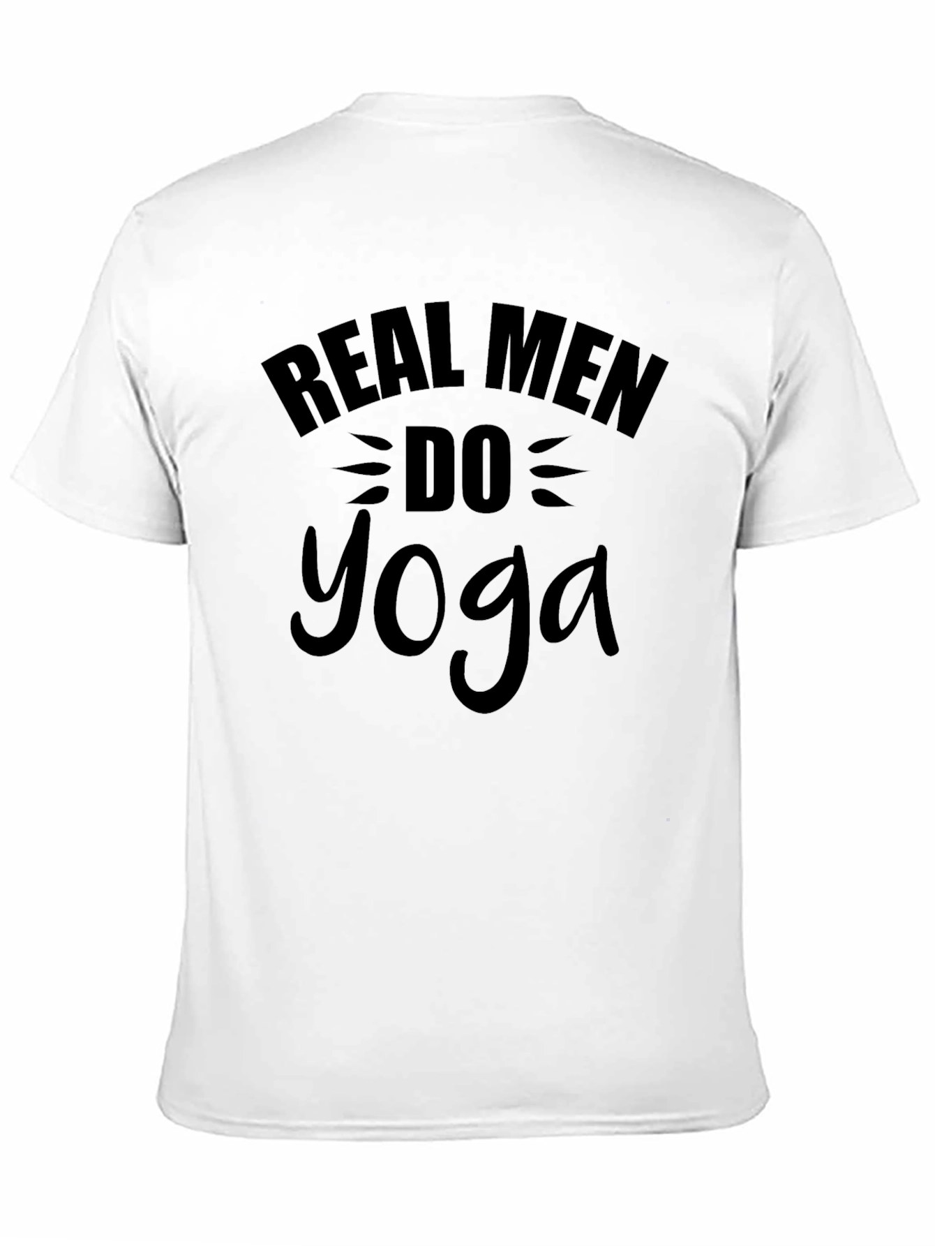Real Men Do Yoga Graphic T-Shirt