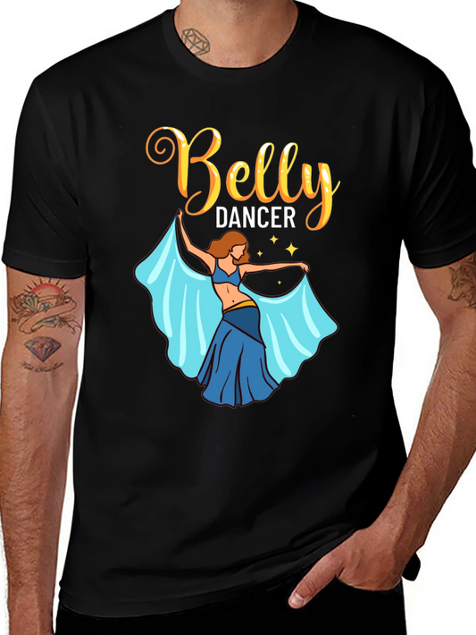 Belly Dancer T-Shirt: Bold Graphic Tee for Dance Lovers