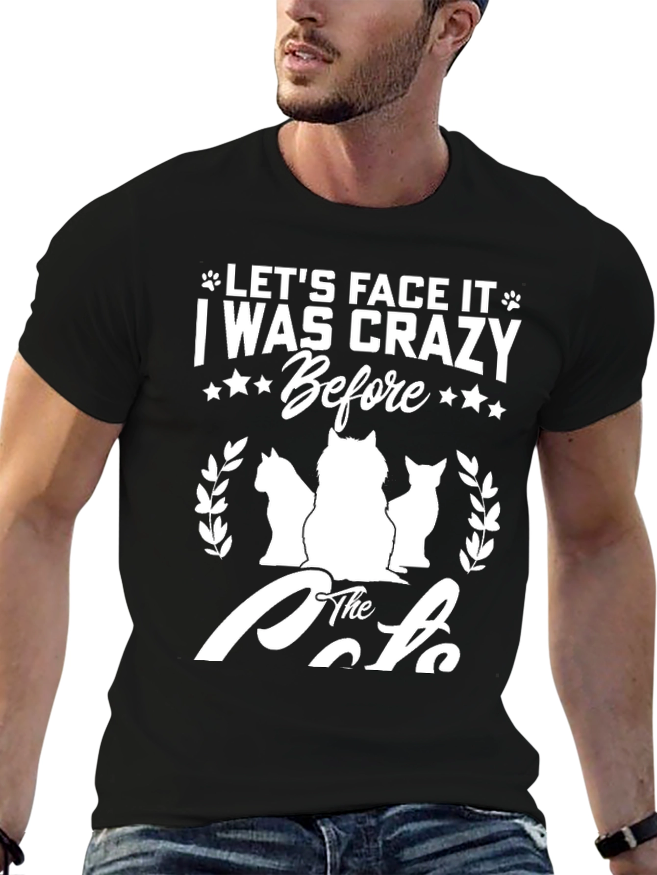 Crazy Before Cats Graphic Tee