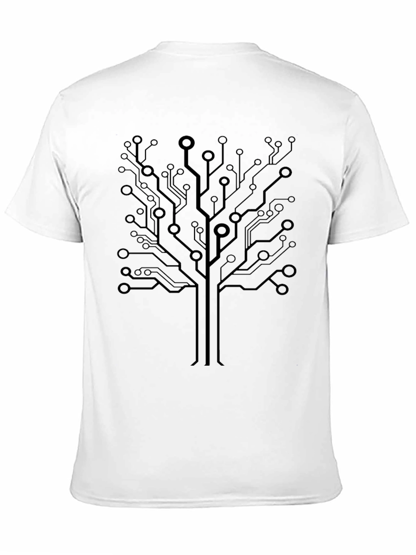 Circuit Tree Graphic T-Shirt - Tech Lovers Tee