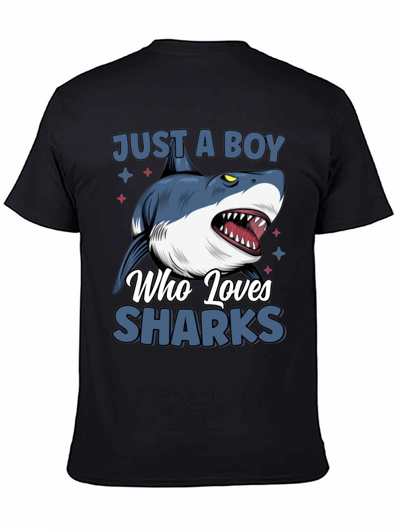 Just a Boy Who Loves Sharks T-Shirt