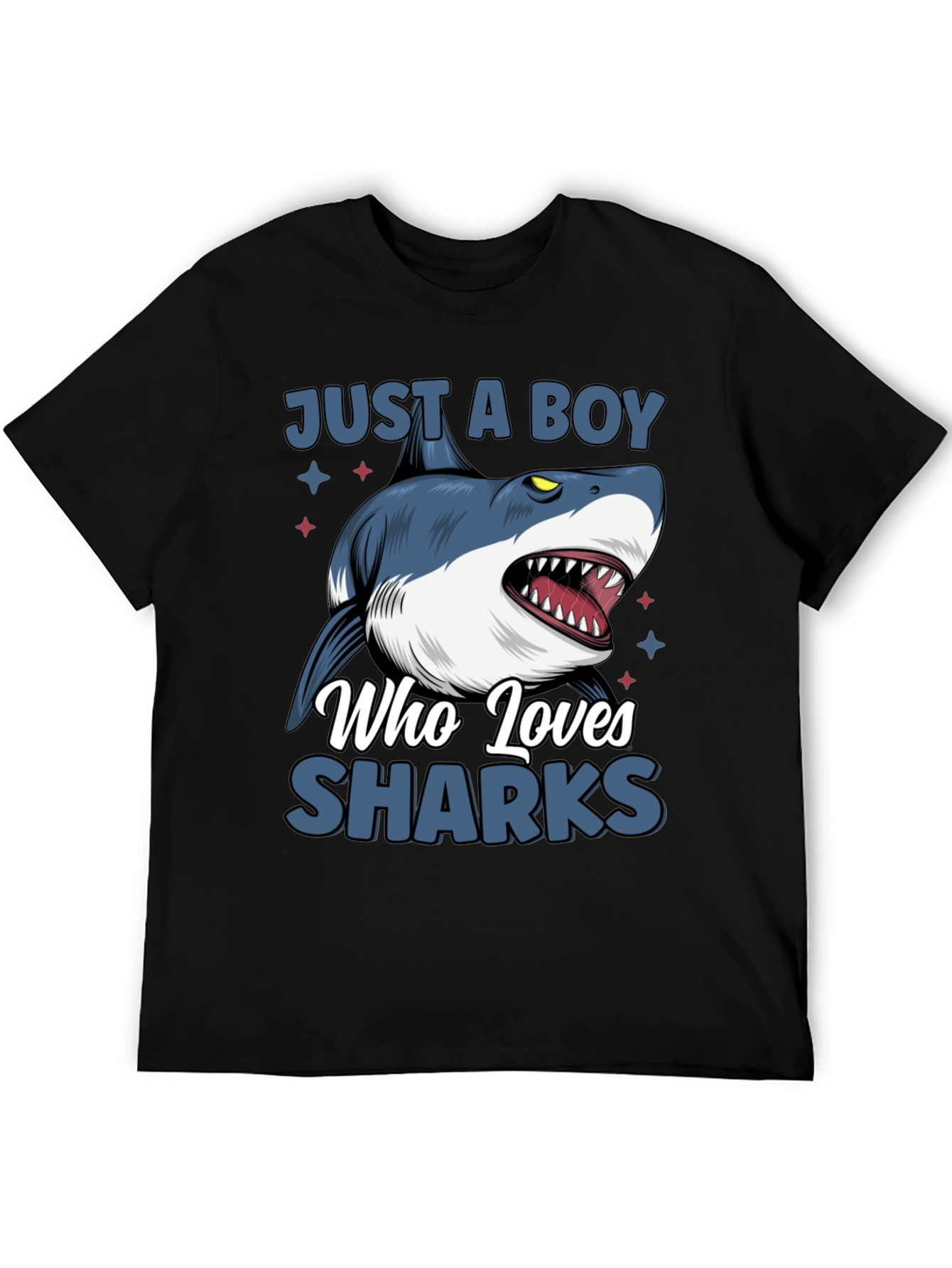 Just a Boy Who Loves Sharks T-Shirt