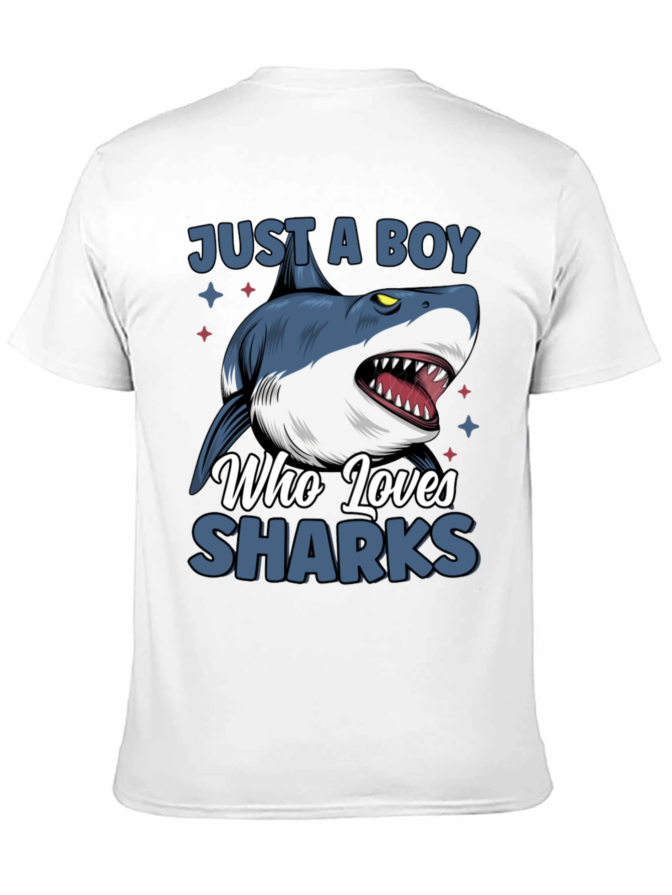 Just a Boy Who Loves Sharks T-Shirt