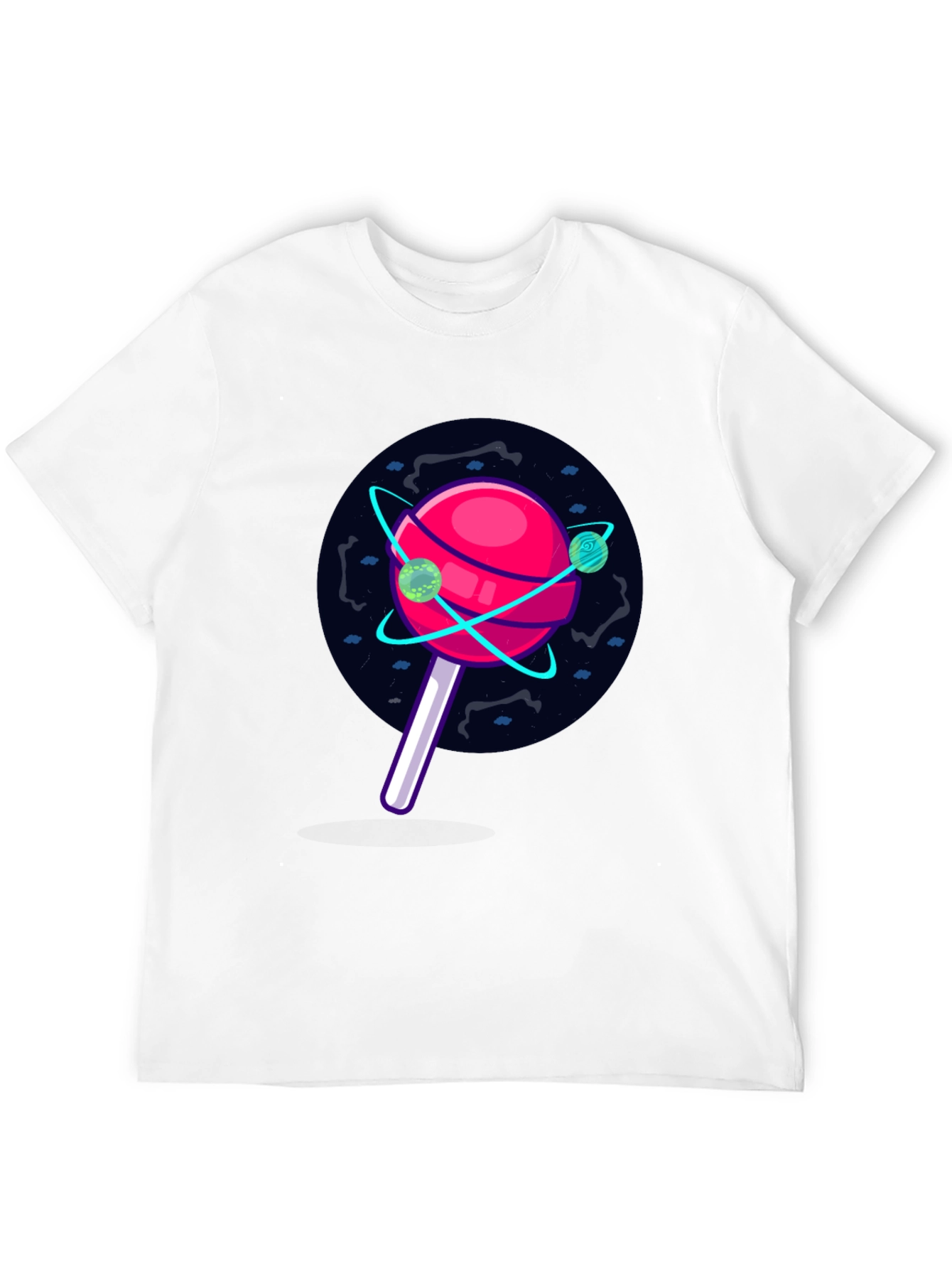 Cosmic Candy T-Shirt - Black Unique Graphic Tee